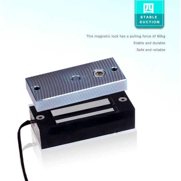 120Lbs Fail Secure Magnetic Lock Mini Size DC12V For Cabinet Drawers