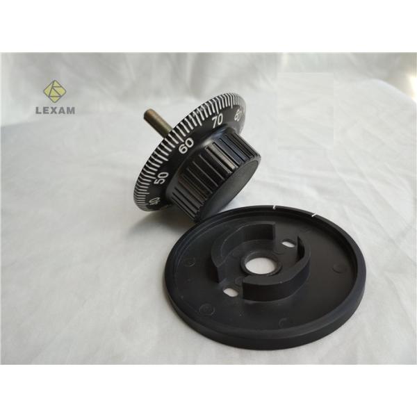 Satin Chrome Safe Lock Dial 1777BK Black Paint Finish Multi Spindle Option