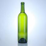 China 700ml Antique Green Glass Bottle for Spirits Rum Gin Oil and Beer Base Material Glass for sale