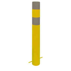 Buy cheap 1020 Mm Yellow Steel Bollards IP68 GL GD Fixed Bollards Surface Mounted from wholesalers