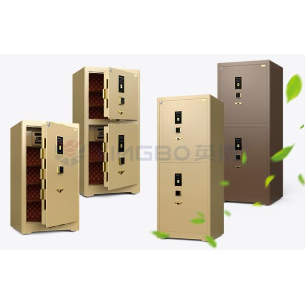 Smart Bank Biometric Commercial Safe Box Fingerprint Lock H1880mm With 7 Open Ways
