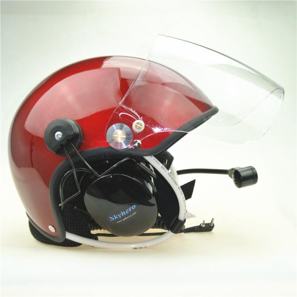 EN966 Paramotor helmet with high noise cancel headset Powered paragliding helmet PPG helmet