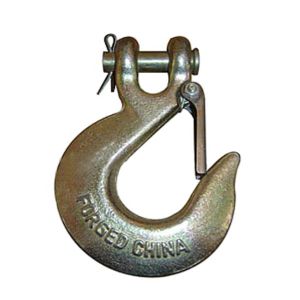China Alloy Steel G80 Hook Zinc Plated Clevis Slip Hook With Latch wholesale