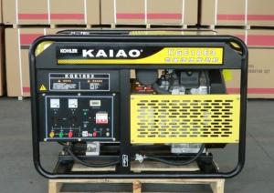 China OHV 15kva 25L Fuel Tank Air cooled Gasoline Generator Low Oil Alarm System KGE18E on sale