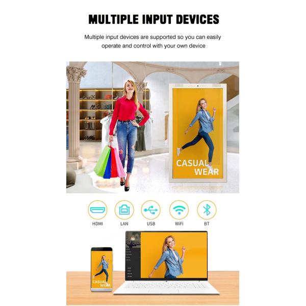 Interactive Transparent LCD Display Box For Jewelry & Luxury Products