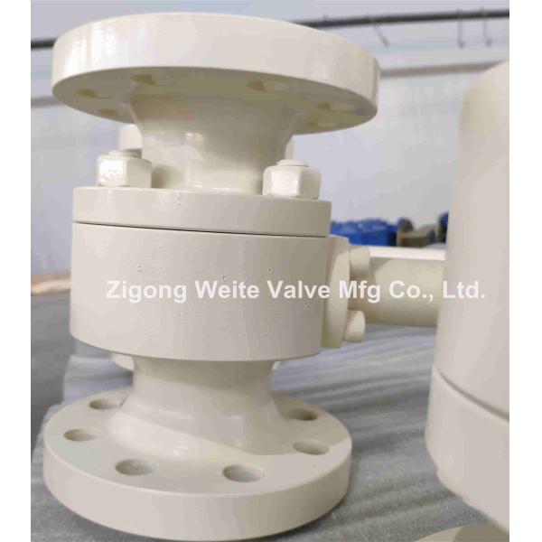 2×1.5" Cryogenic Flanged Floating Ball Valve 300LB LF2 Stainless Steel