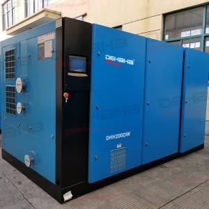 China 200kw Stationary Screw Air Compressor Electric Double Stage on sale