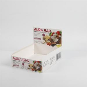 China Snack Fruit Chocolate Bar Display Cardboard Paper Box Packaging Custom Printed on sale