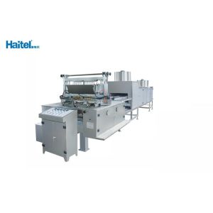300kg/h 450kg/h Continuous Lollipop Candy Depositing Line