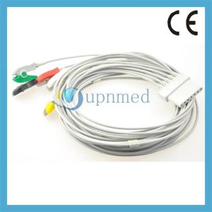 Buy cheap Schiller Lux 5 lead ECG Cable with leadwires from wholesalers