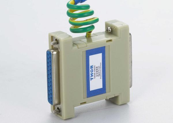 Serial Port Signal Surge Protector 9 Pin Lightning Arrester Low Output Residual
