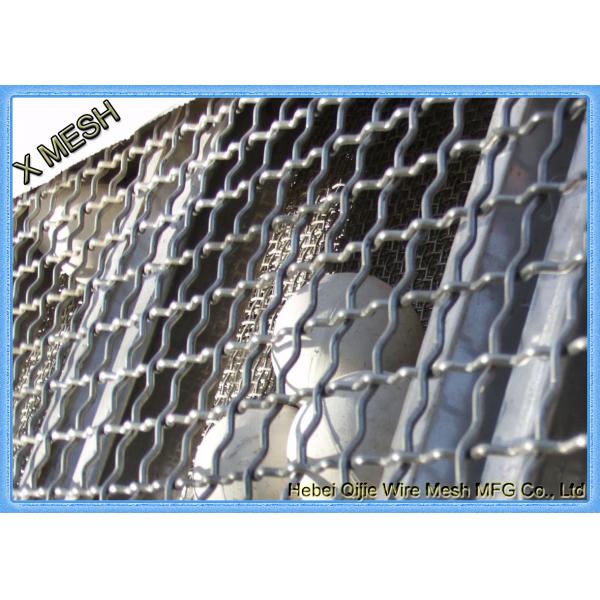 Woven Crimped 1.5mx1.95m Vibrating Screen Wire Mesh For Coal Mine