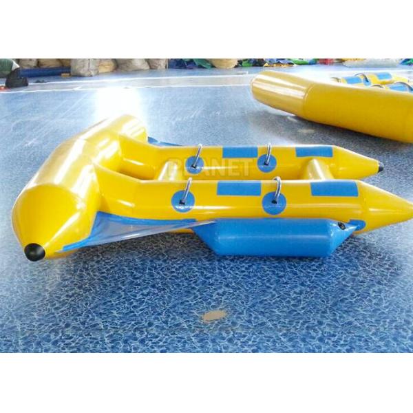 Towable Inflatable Flying Fish , Inflatable Banana Boat 2.8 * 2.6 Meter