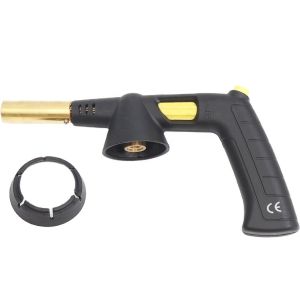 China Electronic Ignition Butane Gas Torch for Camping and BBQ Portable Flame Gun wholesale