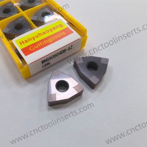 China CNC Turning Inserts Wc-Co PVD Coating WNGA080408-6Z HYC508 ，Applicable for all difficult-to-machine materials except superalloys wholesale