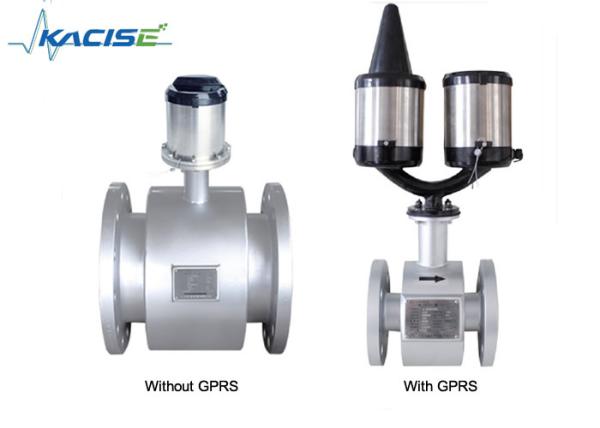 Quality Sewage Battery Power Supply Electromagnetic Flow Meter With GPRS Function for sale