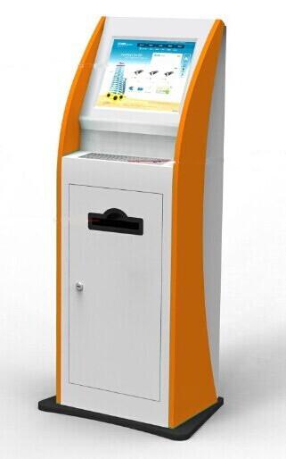 Quality Windows XP Or Linux Computer Self Service Kiosk Terminal With Keyboard for sale