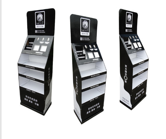 Floor-standing paper display rack, electronic product mobile phone promotion paper display rack, paper display rack