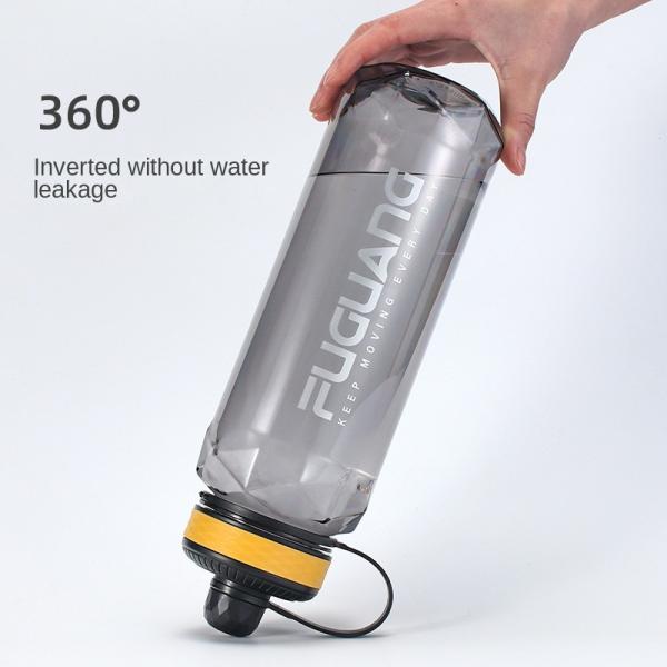 Food Grade No Odor 800ml/1000ml/1400ml/2000ml Water Bottle Bpa Free Plastic Water Bottles High Temperature Resistance Customized Acceptable