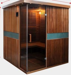 China Full Spectrum Far Infrared Sauna Cabin , Canadian Cedar Garden Dry Heat Sauna wholesale