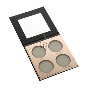 ODM Empty Glossy Cosmetic Box Packaging Mink Eyeshadow Palette Box Packaging