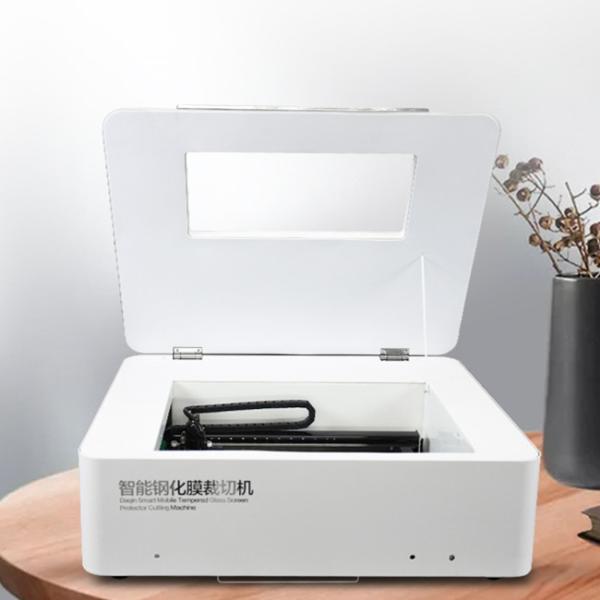 700W Tempered Glass Die Cutter For Stickers 3D Daqin Mobile Laser Machine
