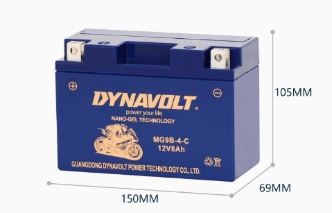 New Original Medical Dynavolt Lithium Battery 12V 8Ah MG9B-4-C