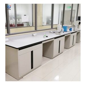 Buy cheap Alkali Resistant Laboratory Wall Bench , W750*H850mm Side Lab Work Benches from wholesalers