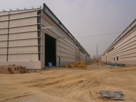 Prefabricated Steel Structure Building Workshop Factory Plant SGS BV CE Approved