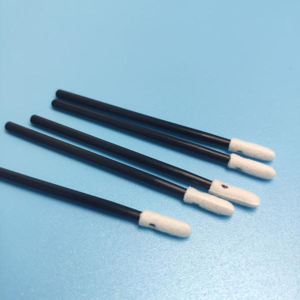 Isopropanol Resistant 70mm Disposable Round Foam Tip Swabs