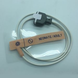 China Medical Accessory Neonatal Spo2 Adhesive Sensor 0.9metre Medical TPU Adult Spo2 Sensor wholesale