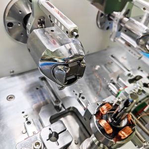 1 mm Length of Axis Toroidal Armature Winding Machine for Motor Coil and