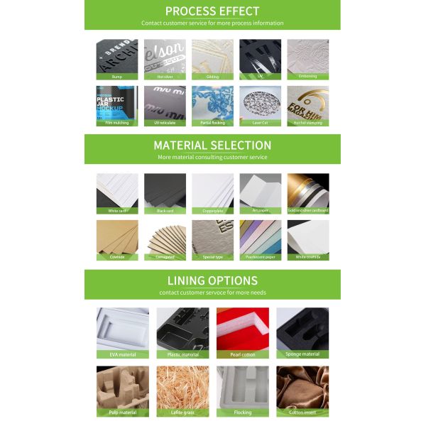 High End Red Makeup Subscription Boxes Tactile Paper Ribbon Flip Cover