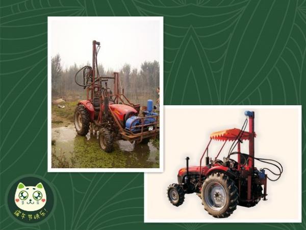 Quality TST-30T Tractor Drilling Rig farmland drilling oil exploration for sale