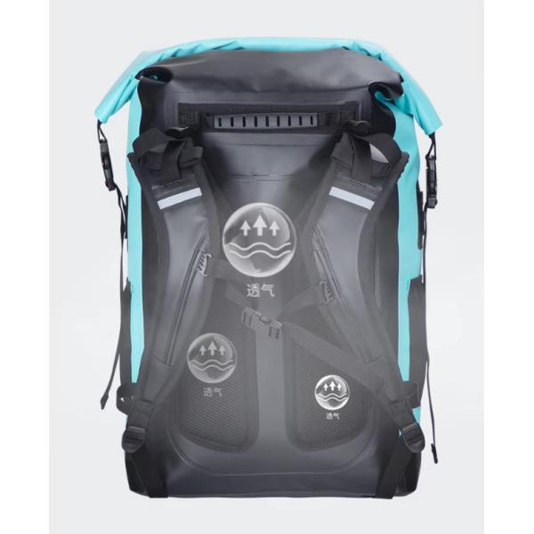 PVC Outdoor Sports Backpack 30L Waterproof Hiking Bag Heavy Duty Multi-functional Camping Hiking