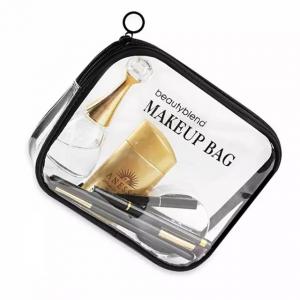 Promotional Cosmetics Plastic Waterproof Clear PVC Zipper Bag