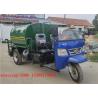 QUALITY Material china diesel engine 3-wheel 18hp 2cbm capacity cheap water trucks for sale for sale
