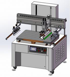 China Circuit Board Manual Flat Screen Printing Machine For Glass Lcd Keyboard Nameplate wholesale