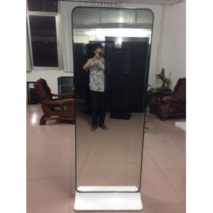 Shelf Selfie Station Mirror Lcd Display Touch Advertising Player For Photo Booth