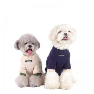 China Autumn And Winter Styles Pet Casual Design Clothing With Ribbed Cuffs wholesale