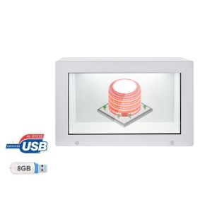 China 27in Transparent Lcd Showcase Digital Signage Advertising Display wholesale