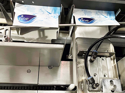 PLC Facial Tissue Box Packing Tissue Paper Automatic Machine 80 Boxes/Min