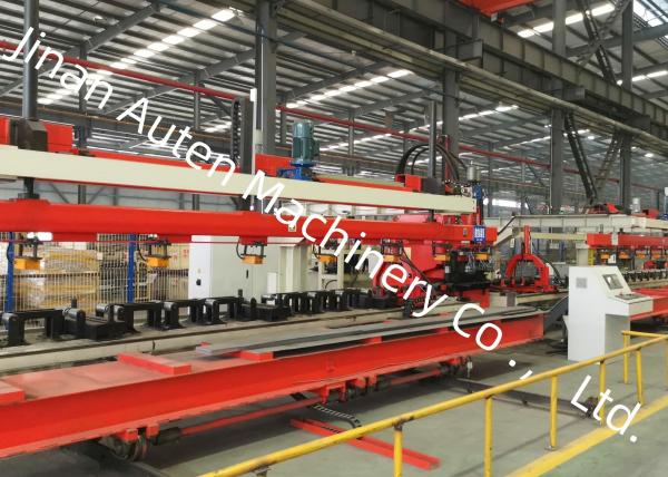 Y Axis ±0.2 Mm/600 Mm Processing Accuracy CNC Truck Beam Punching Machine 25pcs