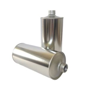 Buy cheap 500ml Cooking Oil Storage Containers Round Packaging Tin Cans from wholesalers