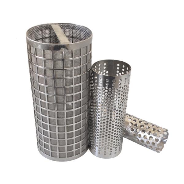Quality Custom Made 304 316  Stainless Steel Drain Net Strainer Perforated Metal Mesh for sale
