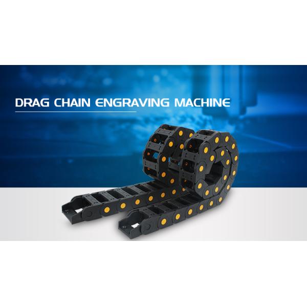 40*55mm Outer Hole Size CNC Machine Engineering Cable Carrier Drag Chain