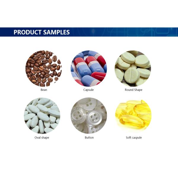 Candy Tablet Pill Electronic Counting Machine / Caspsule Counting And Filling Machine