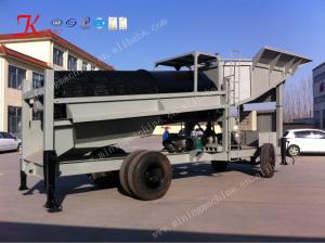 China gold gemstone diamond mining equipment separating machine gold trommel washing plant for sale wholesale