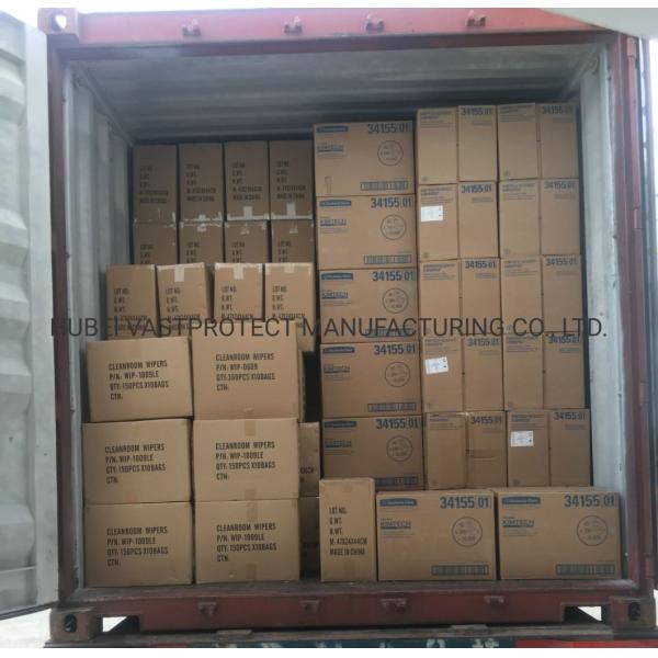 Lint Free Laser Cut 100% Polyester Cleanroom Wipers