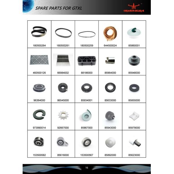 Auto Cutter Spare Parts Shaft TP Double Bro Part No 250-0406